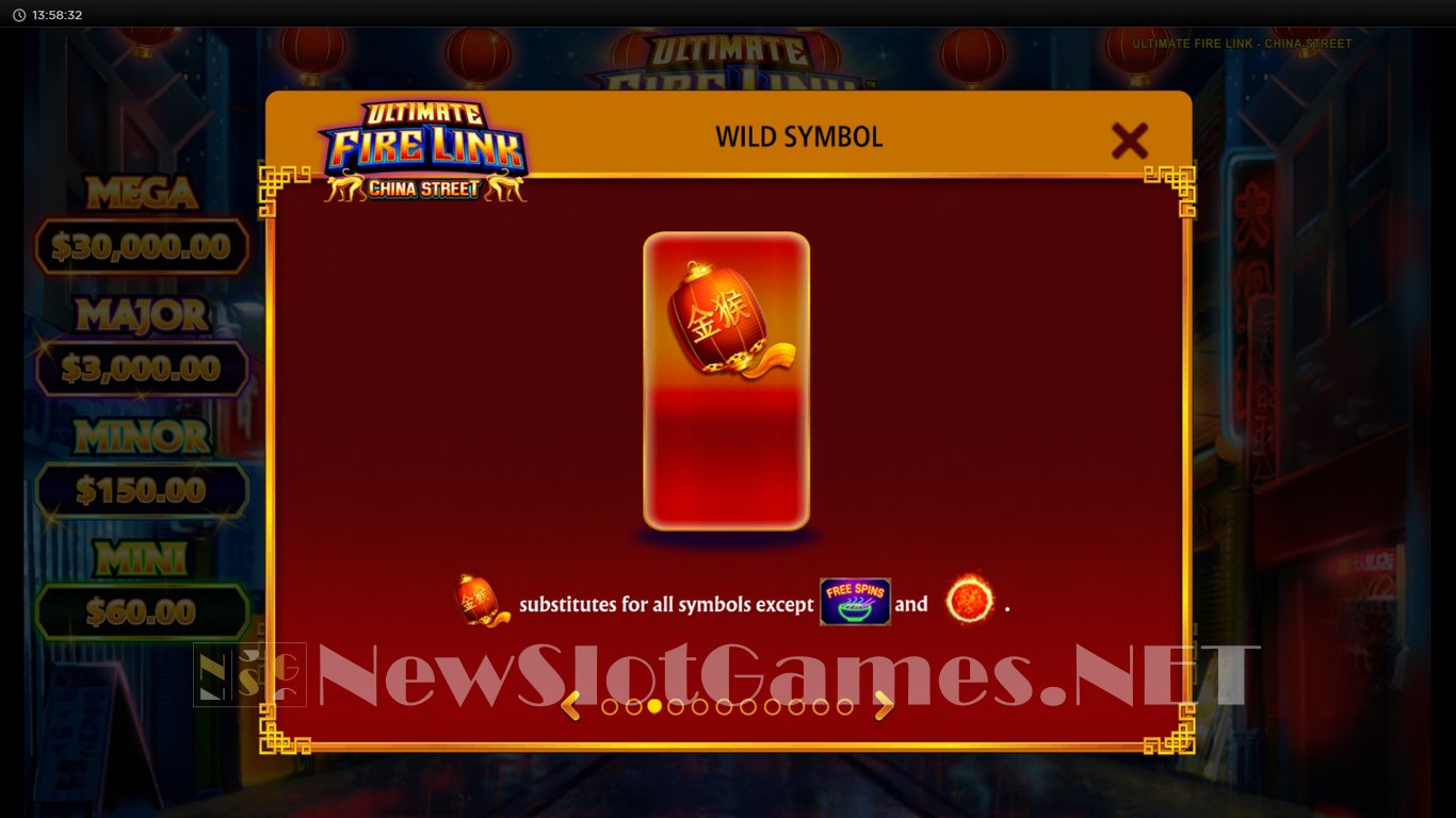 Ultimate Fire Link China Street Slot Slot Image in Demo - pic. 5