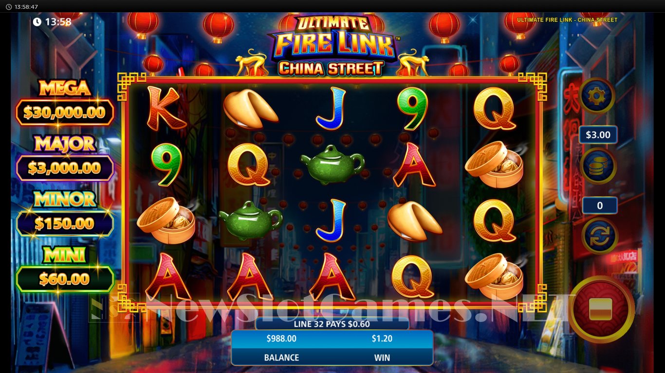Ultimate Fire Link China Street Slot Slot Image in Demo - pic. 8