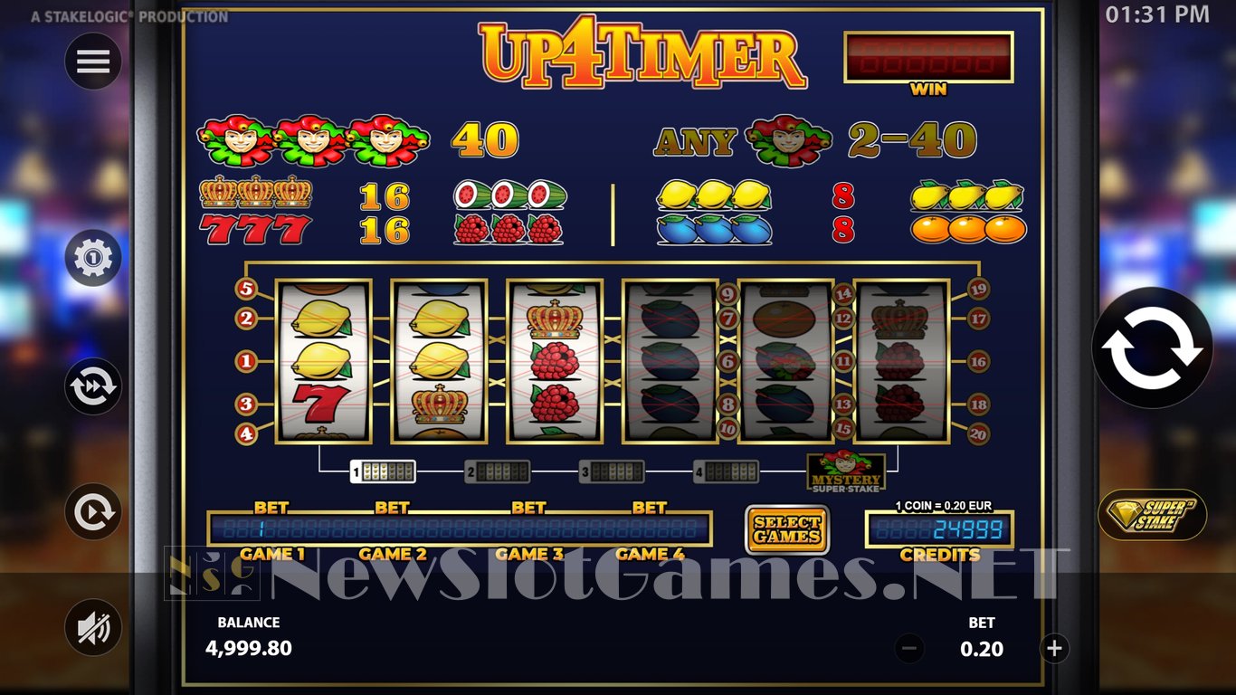 Up4Timer Slot Demo Image