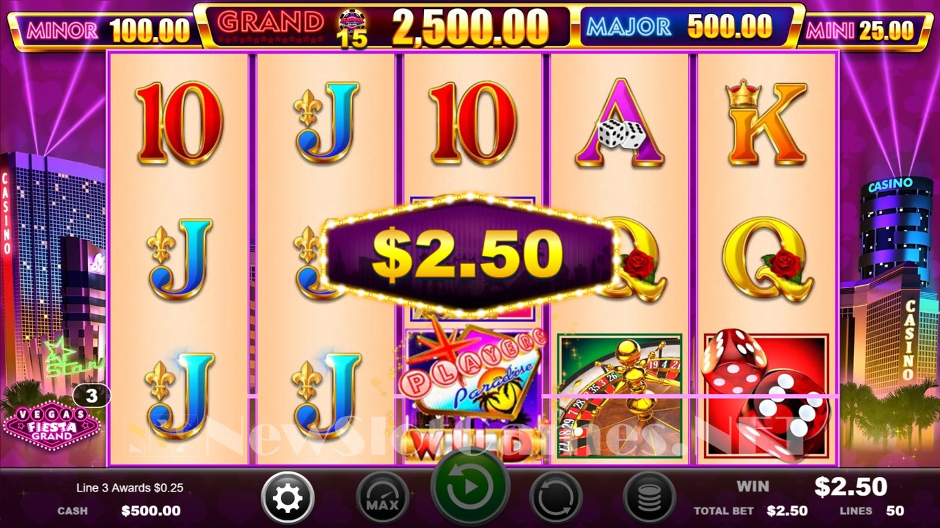 Vegas Fiesta Grand Slot Demo Image