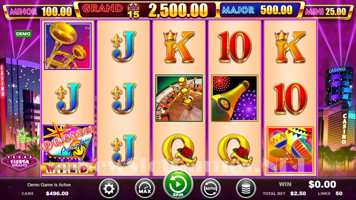 Vegas Fiesta Grand Slot Slot Image in Demo - pic. 2