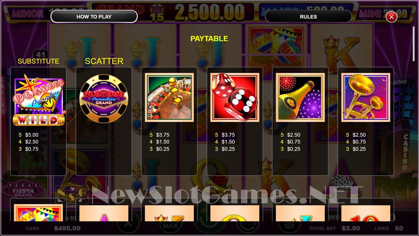 Vegas Fiesta Grand Slot Slot Image in Demo - pic. 4