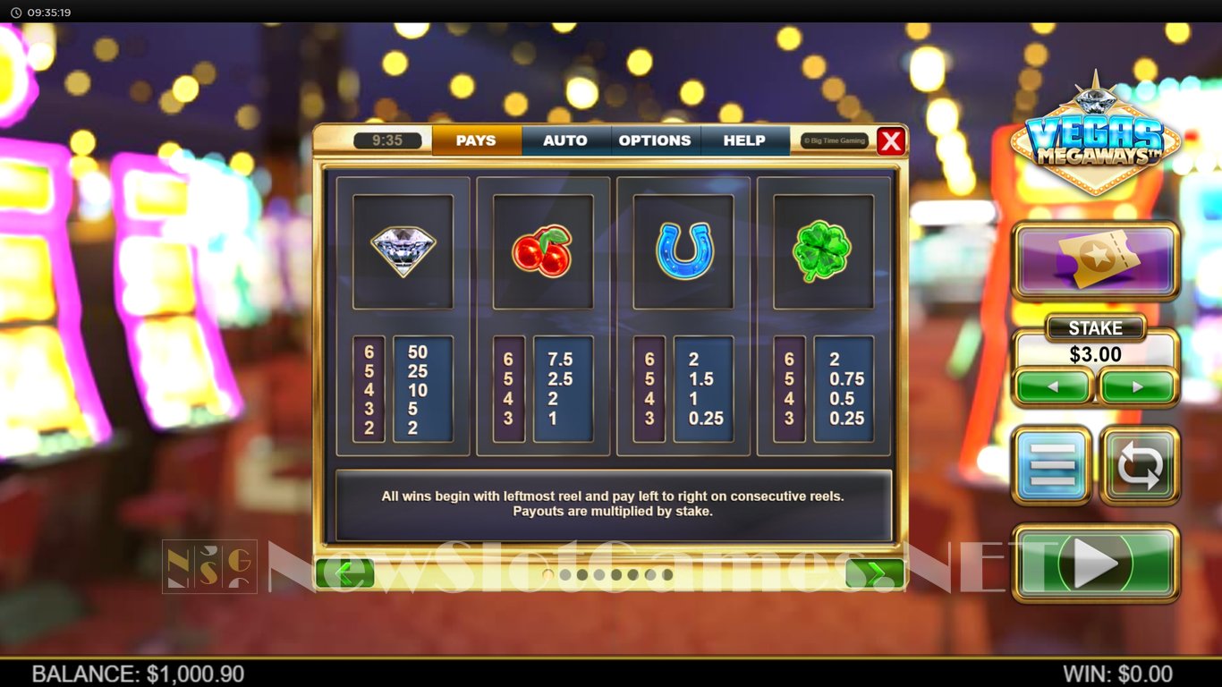 Vegas Megaways Slot Slot Image in Demo - pic. 4