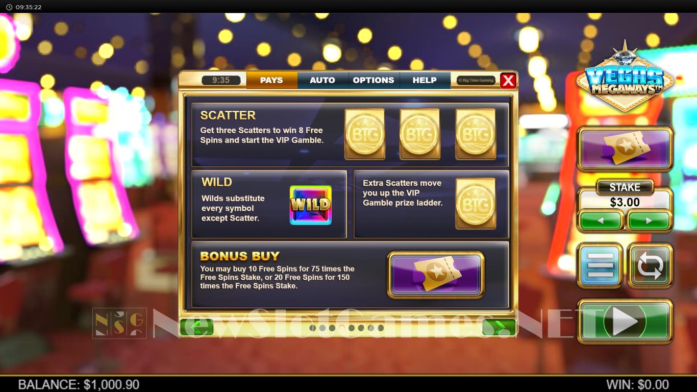 Vegas Megaways Slot Slot Image in Demo - pic. 6