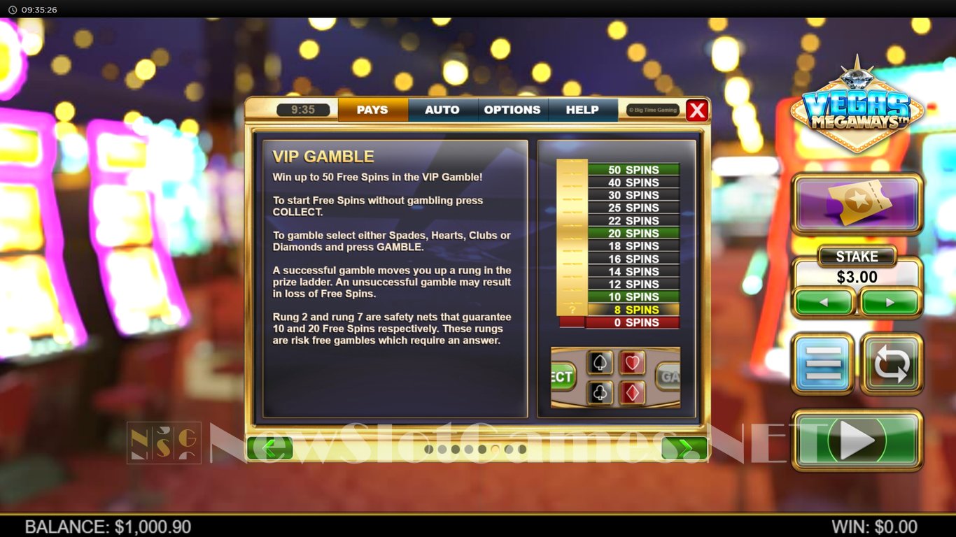 Vegas Megaways Slot Slot Image in Demo - pic. 8