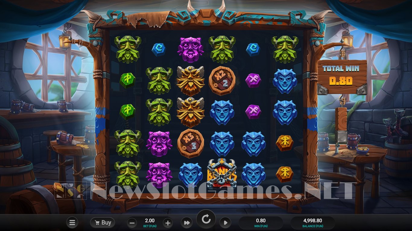 Volatile Vikings 2 Dream Drop Slot Demo Image