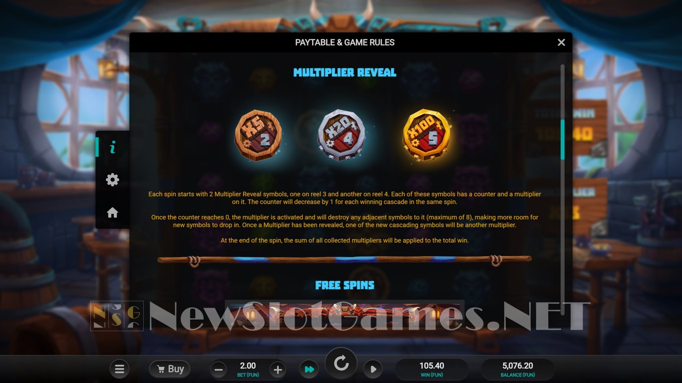 Volatile Vikings 2 Dream Drop Slot Slot Image in Demo - pic. 12
