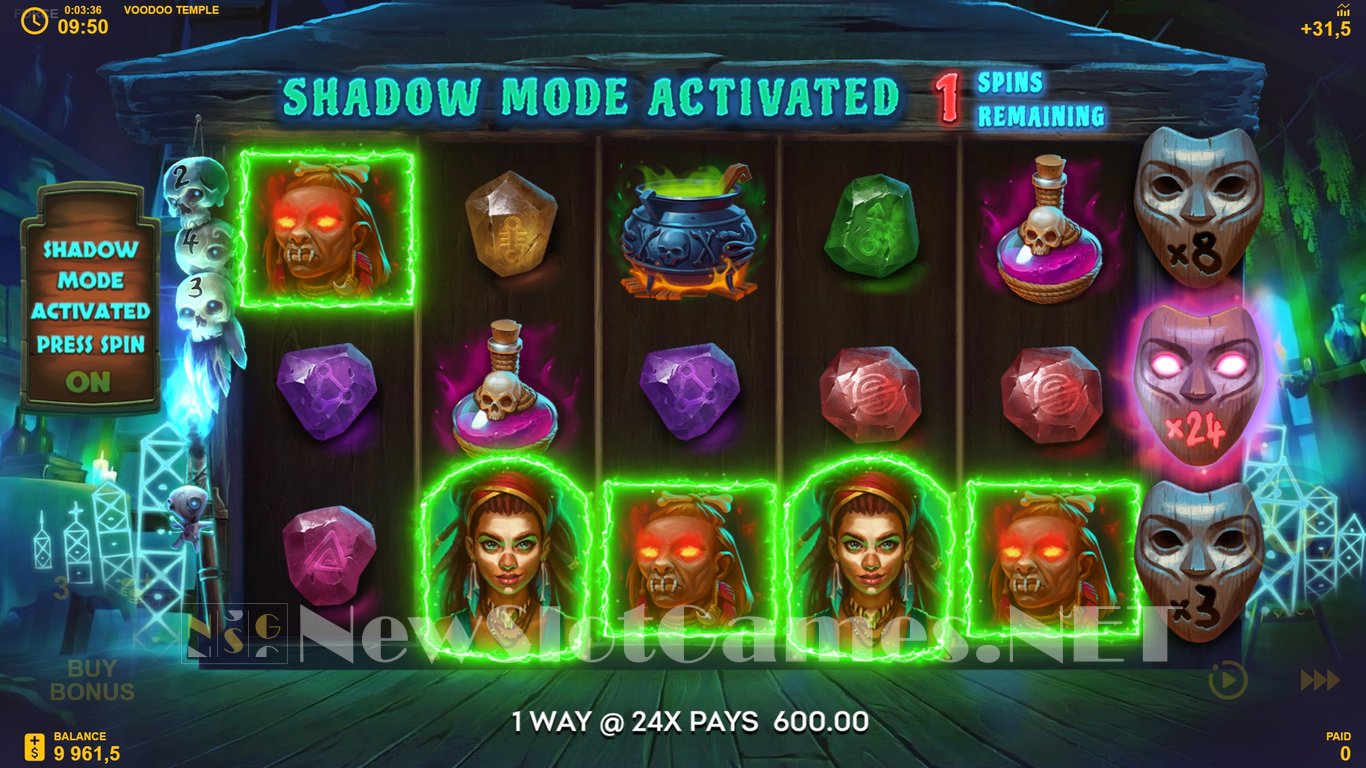 Voodoo Temple Slot Slot Image in Demo - pic. 2
