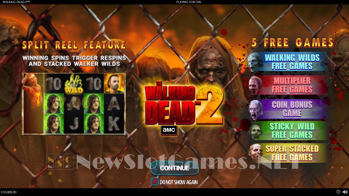 The Walking Dead 2 Slot Demo Image