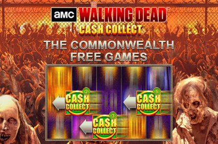 The Walking Dead Cash Collect Slot Logo