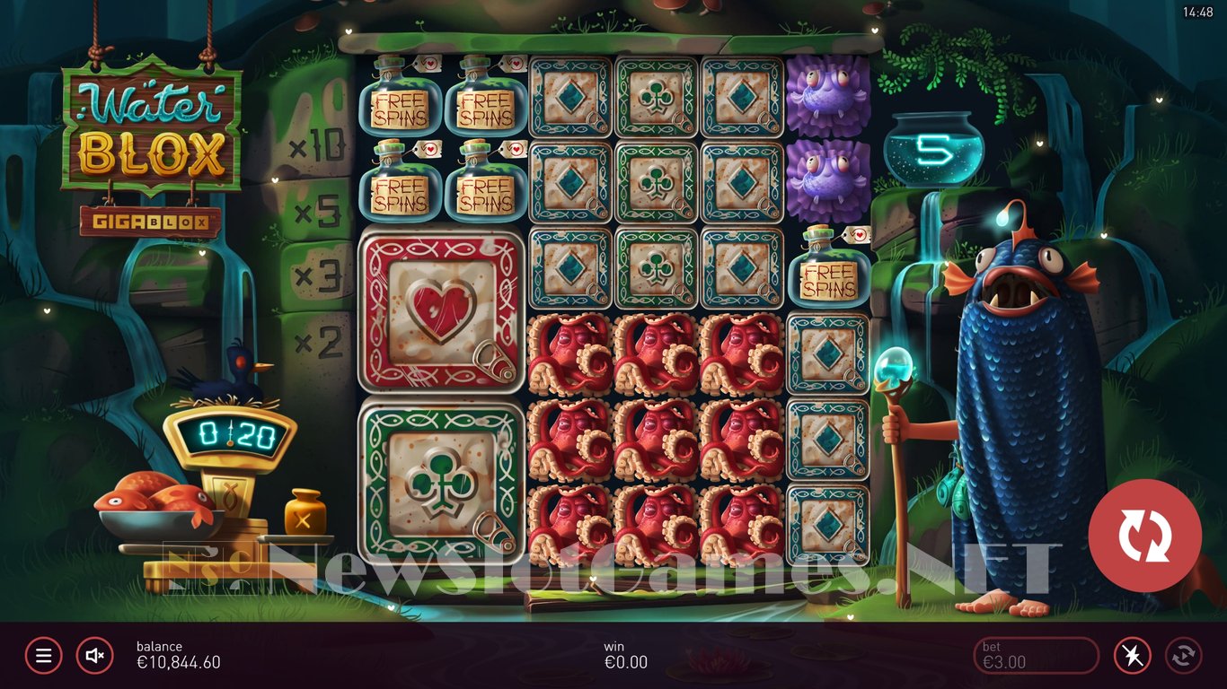 WaterBlox Gigablox Slot Slot Image in Demo - pic. 10