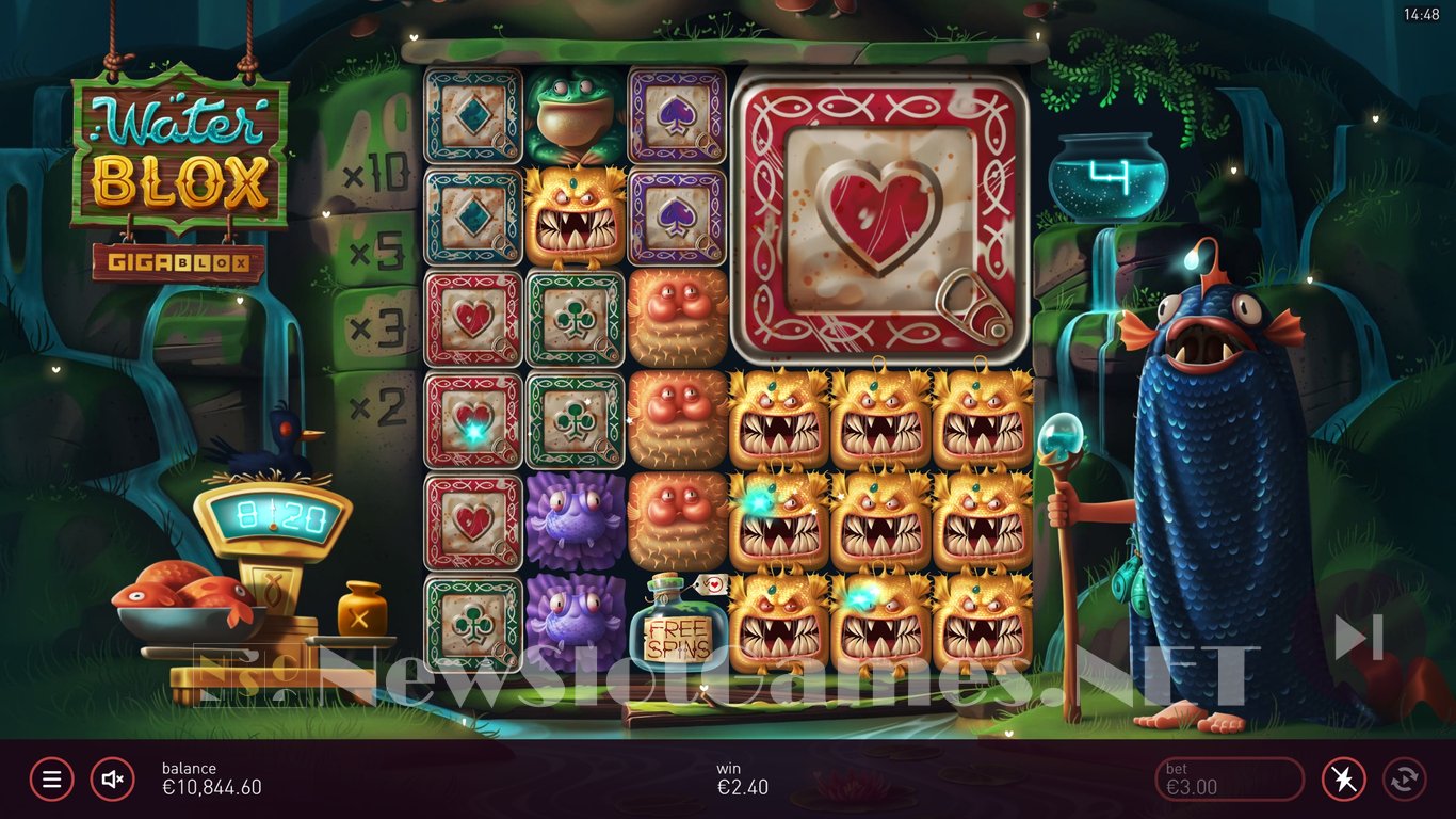 WaterBlox Gigablox Slot Slot Image in Demo - pic. 12