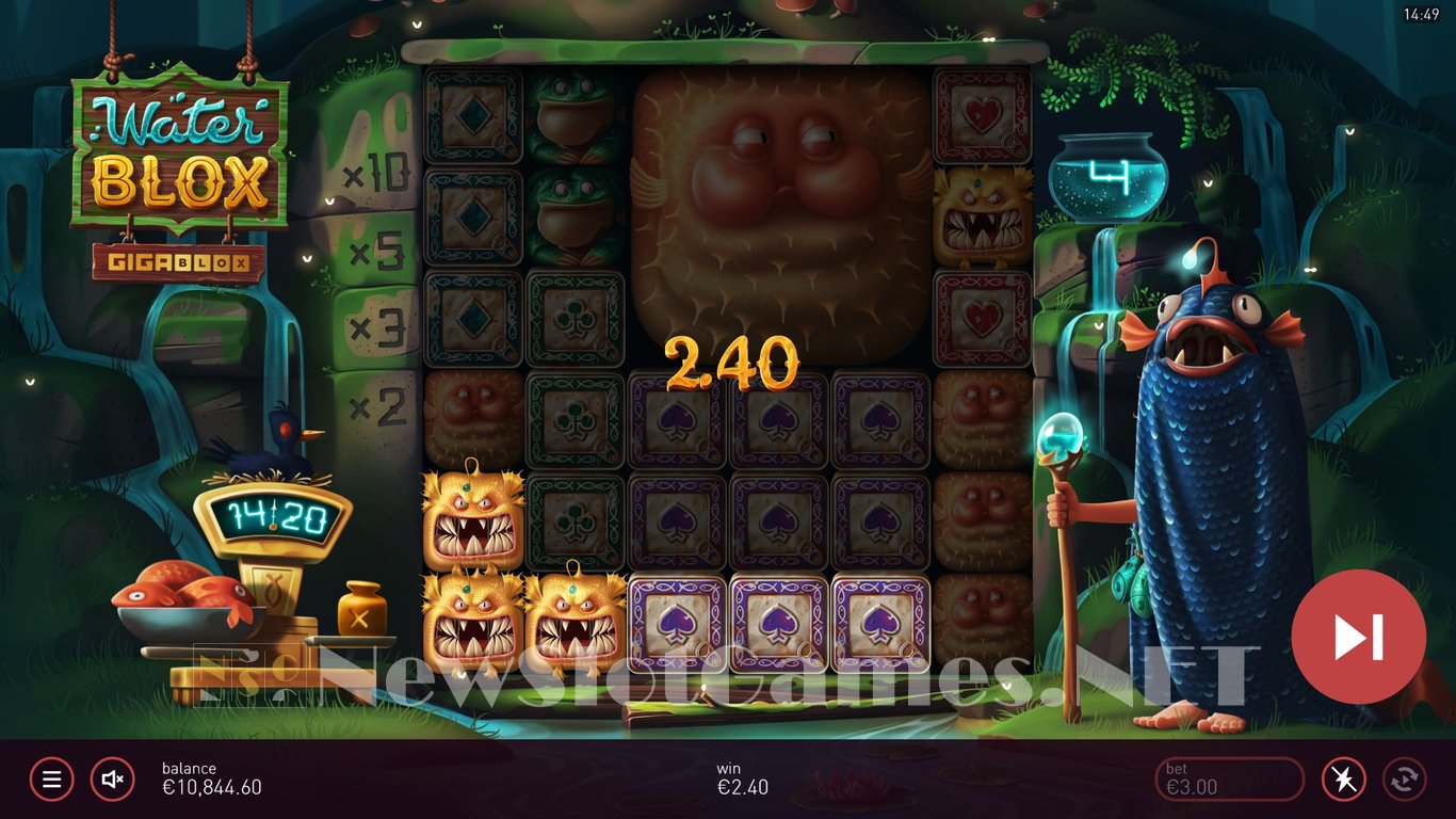 WaterBlox Gigablox Slot Slot Image in Demo - pic. 13
