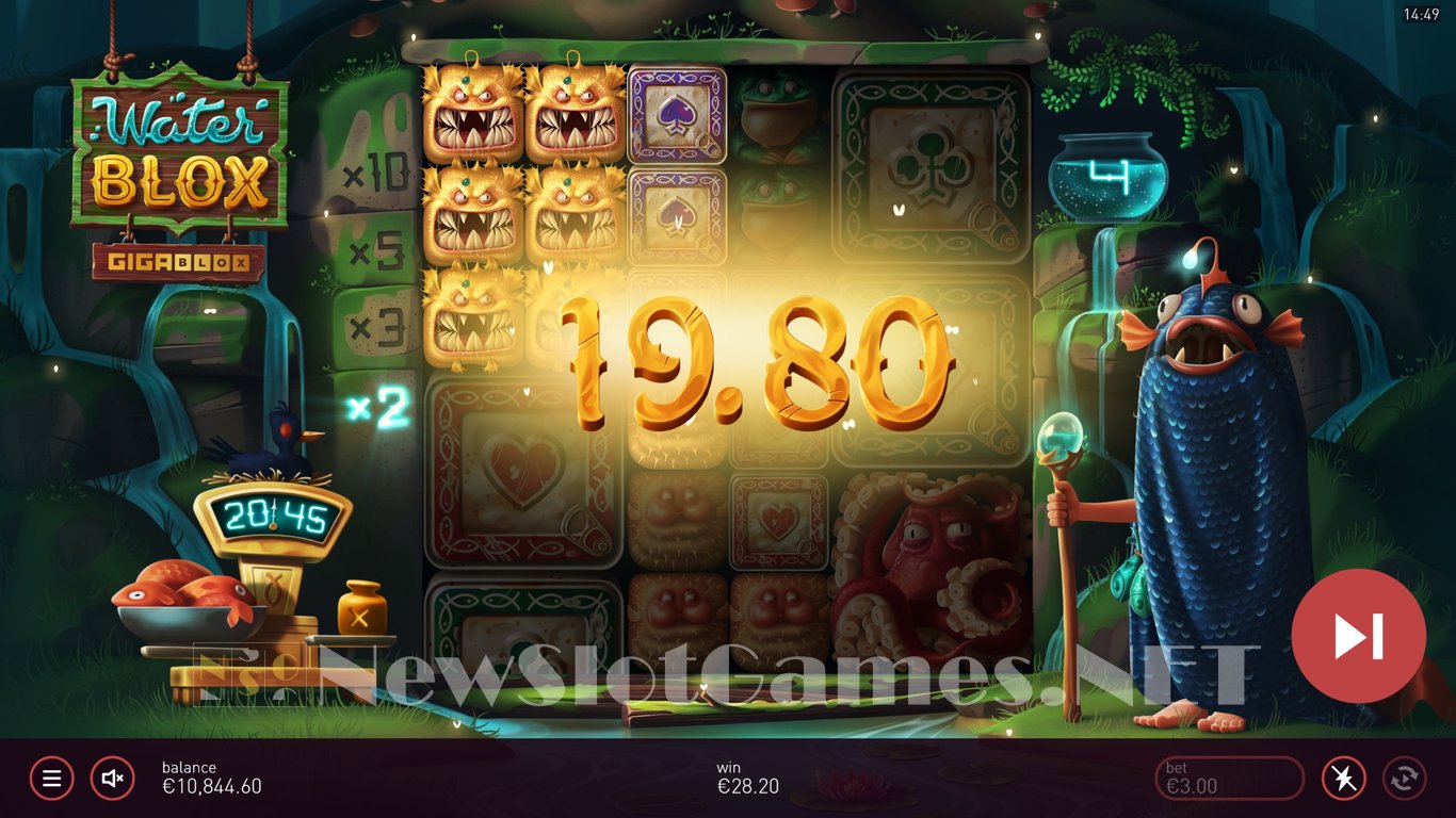 WaterBlox Gigablox Slot Slot Image in Demo - pic. 16