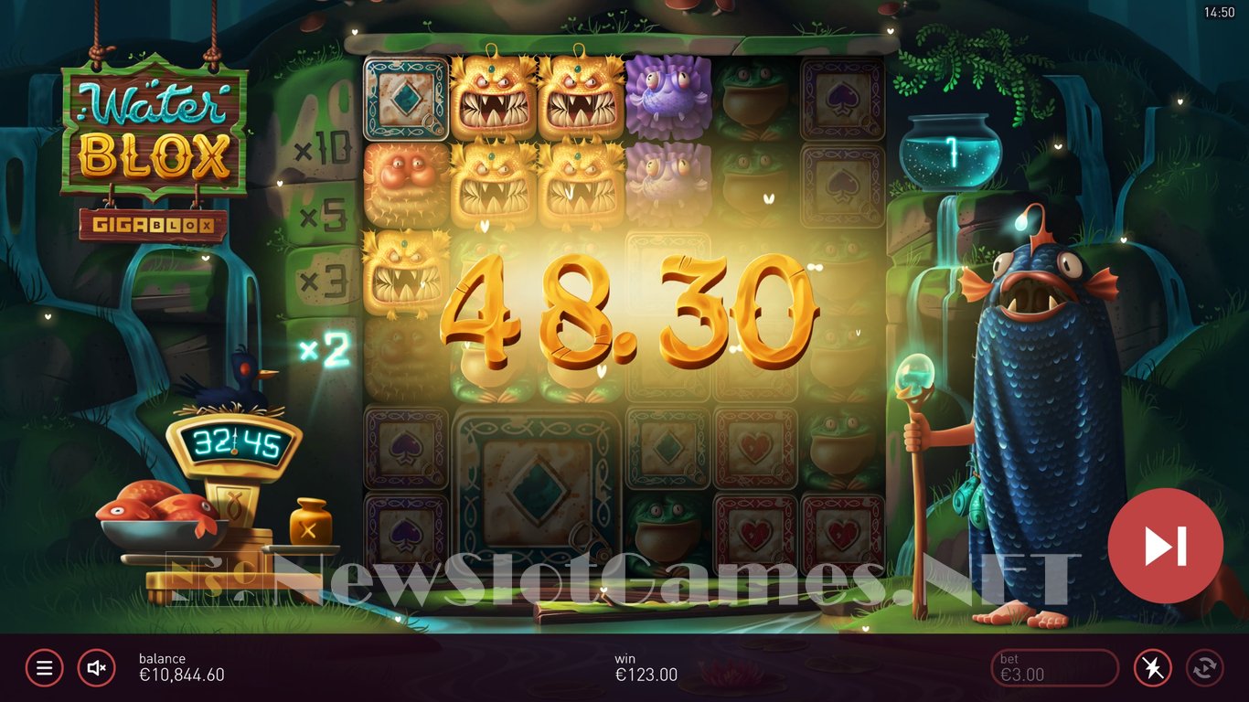 WaterBlox Gigablox Slot Slot Image in Demo - pic. 19
