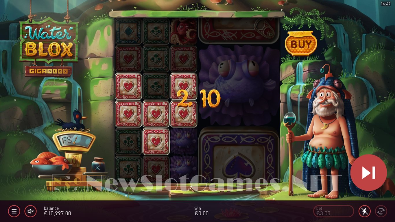 WaterBlox Gigablox Slot Slot Image in Demo - pic. 2