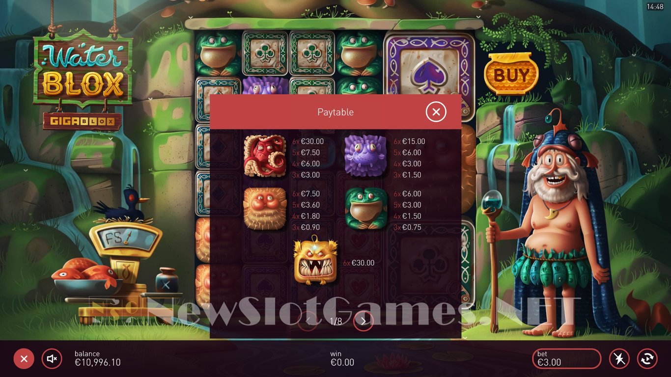 WaterBlox Gigablox Slot Slot Image in Demo - pic. 4