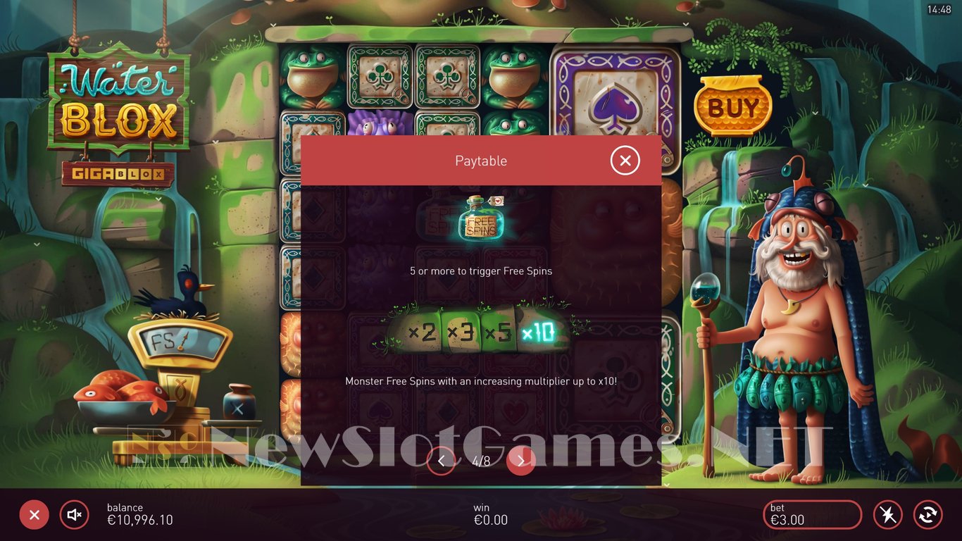 WaterBlox Gigablox Slot Slot Image in Demo - pic. 6