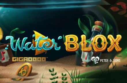 WaterBlox Gigablox Slot Logo