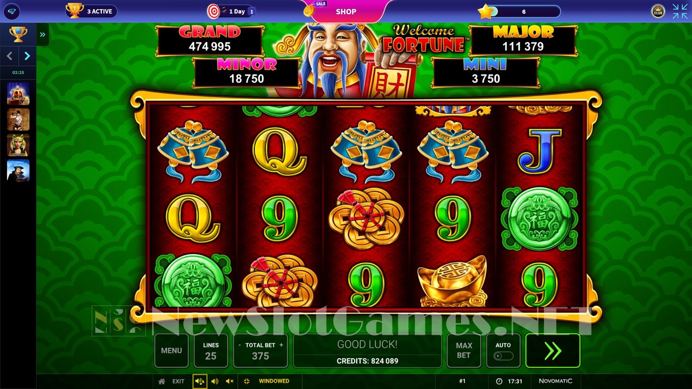 Welcome Fortune Slot Demo Image