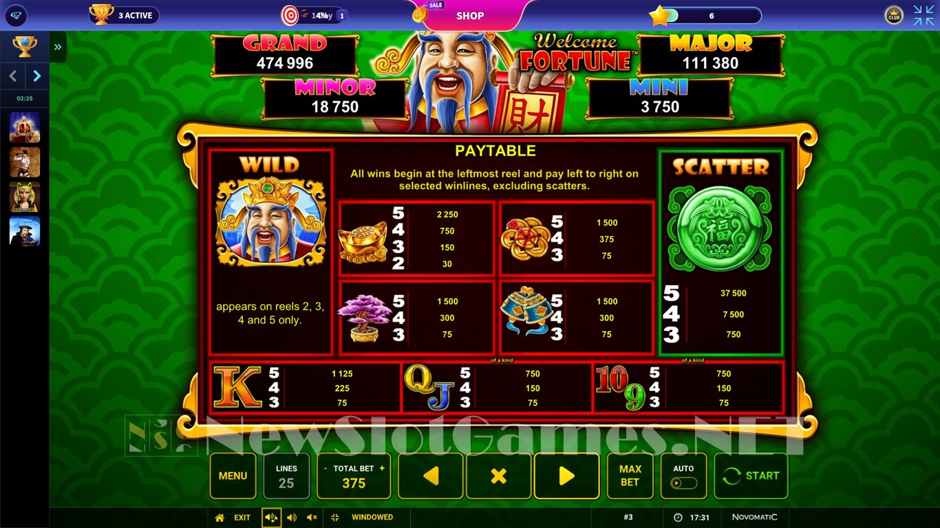 Welcome Fortune Slot Slot Image in Demo - pic. 3