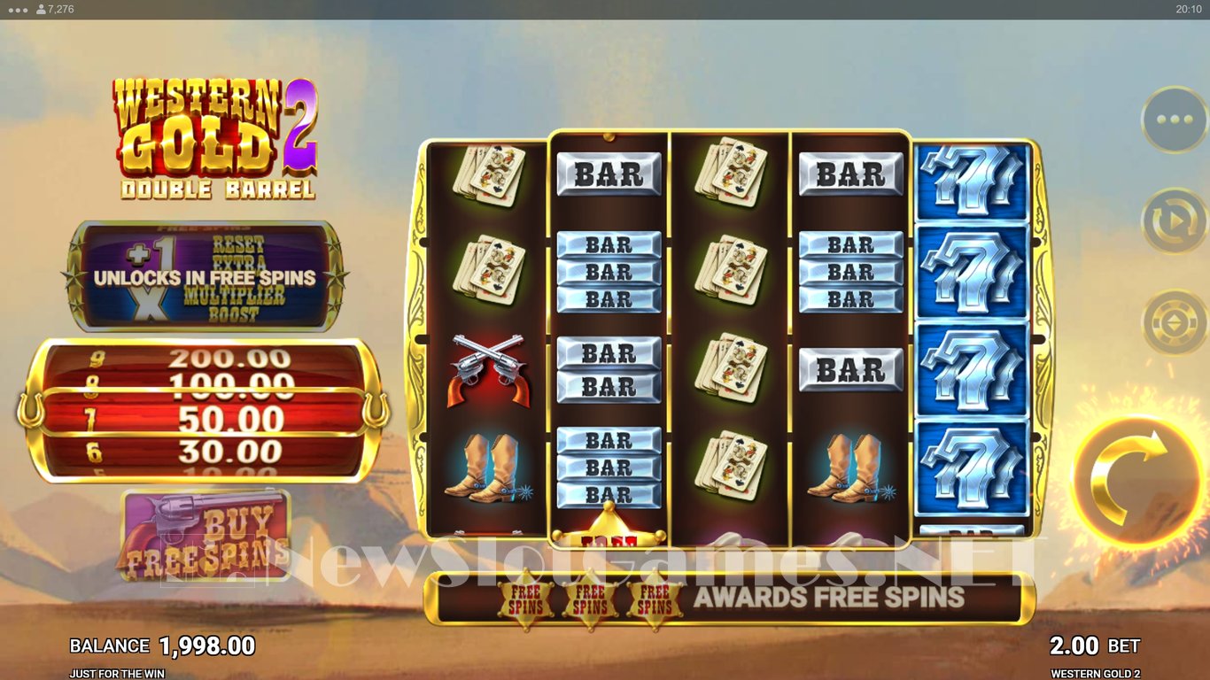 Western Gold 2 Double Barrel Slot Slot Image in Demo - pic. 2
