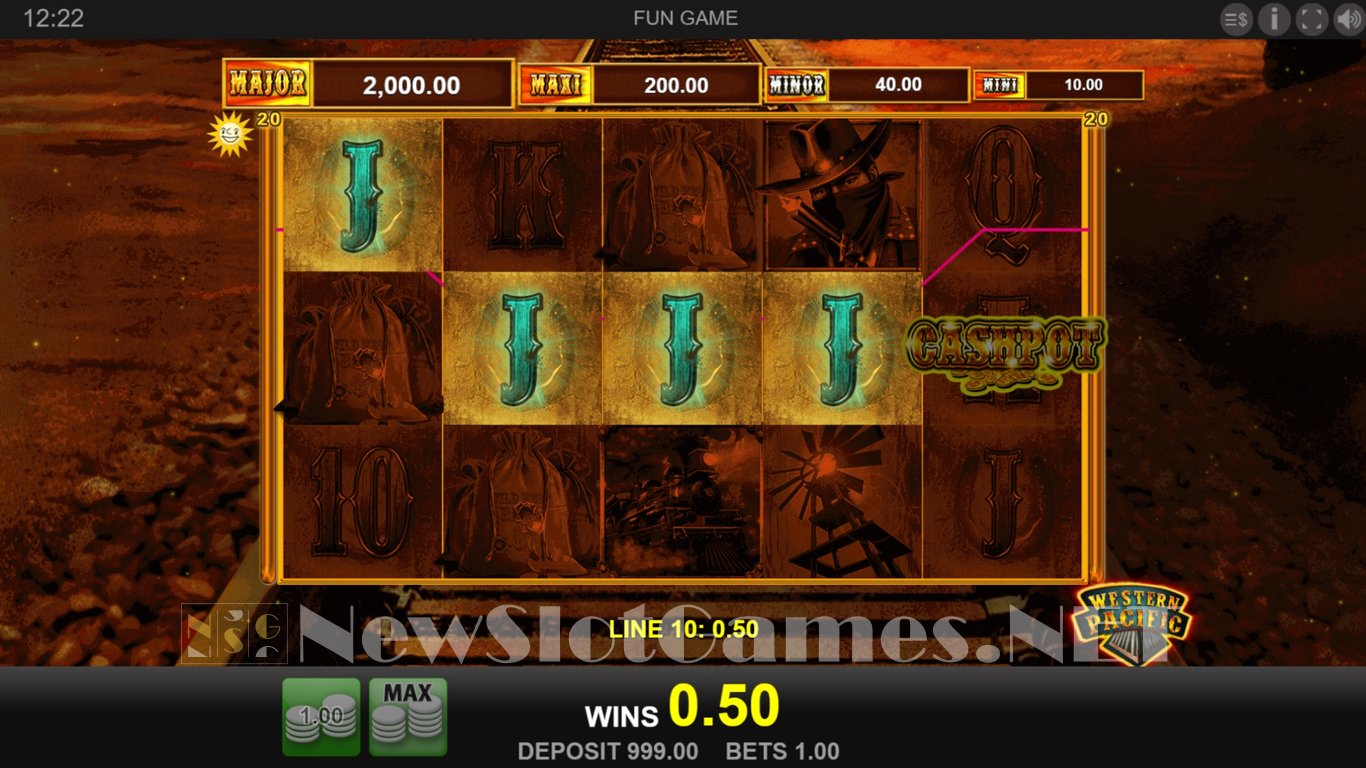 Western Pacific Slot Demo Image