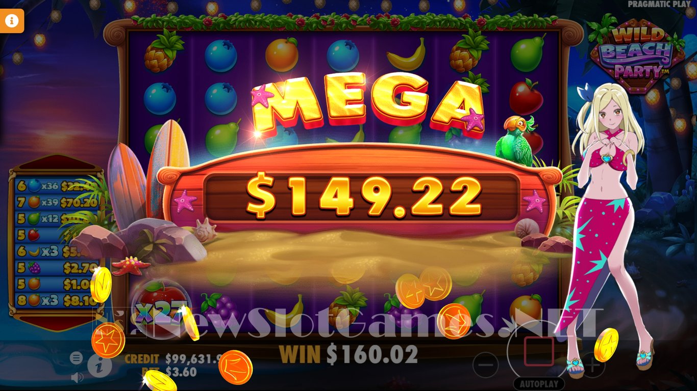 Wild Beach Party Slot Slot Image in Demo - pic. 11