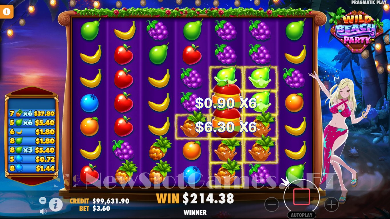 Wild Beach Party Slot Slot Image in Demo - pic. 13