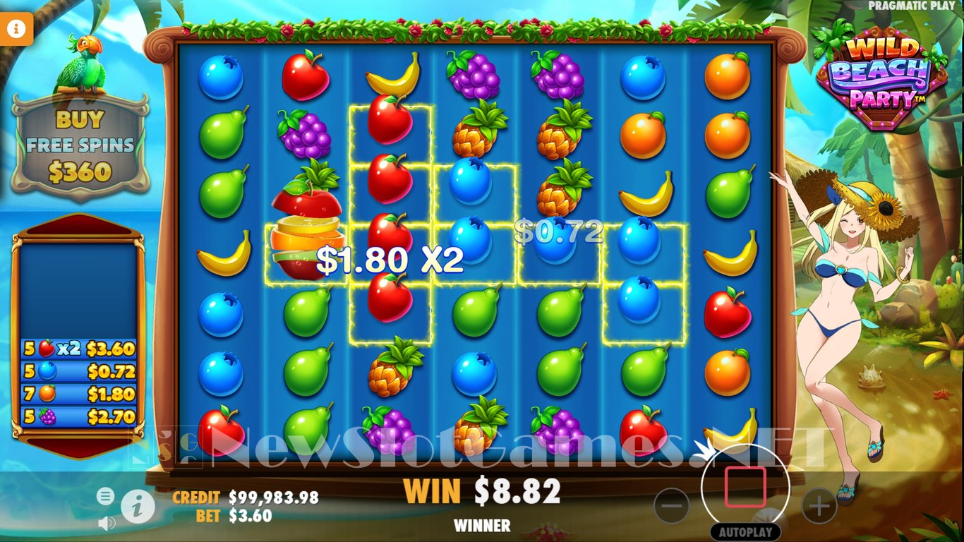 Wild Beach Party Slot Slot Image in Demo - pic. 2