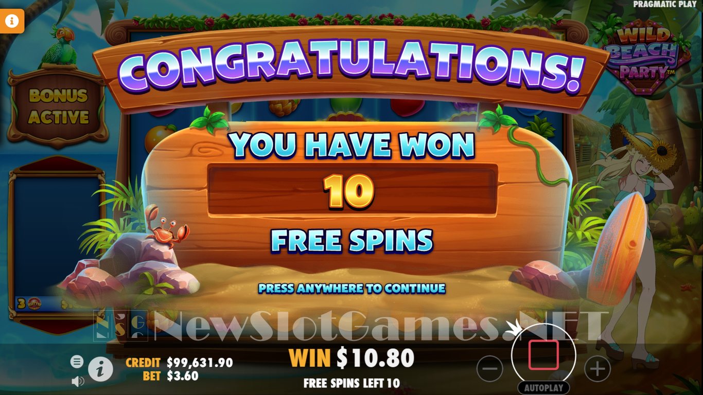 Wild Beach Party Slot Slot Image in Demo - pic. 7