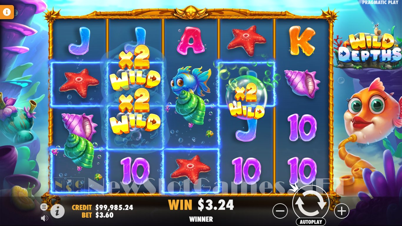Wild Depths Slot Slot Image in Demo - pic. 3