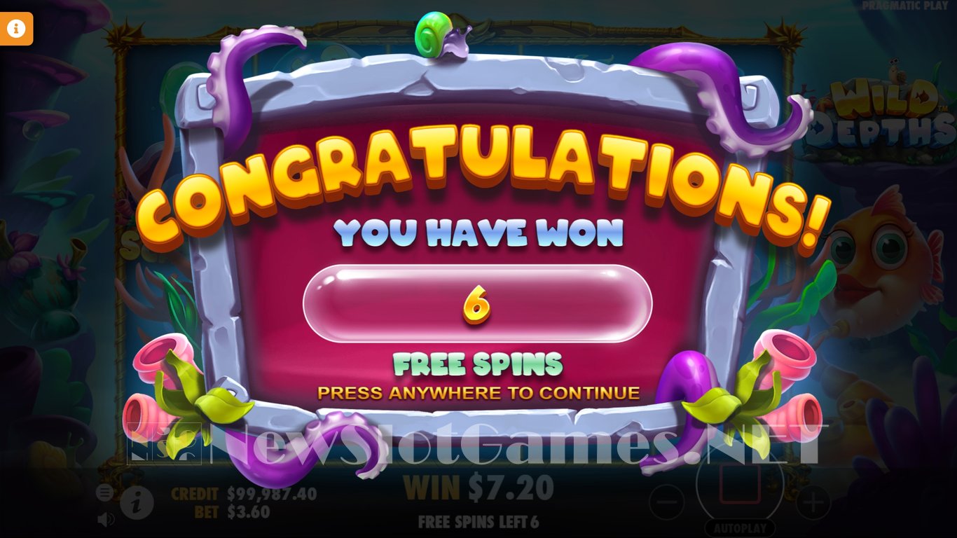 Wild Depths Slot Slot Image in Demo - pic. 6