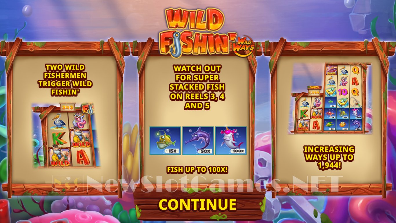 Wild Fishing Wild Ways Slot Demo Image
