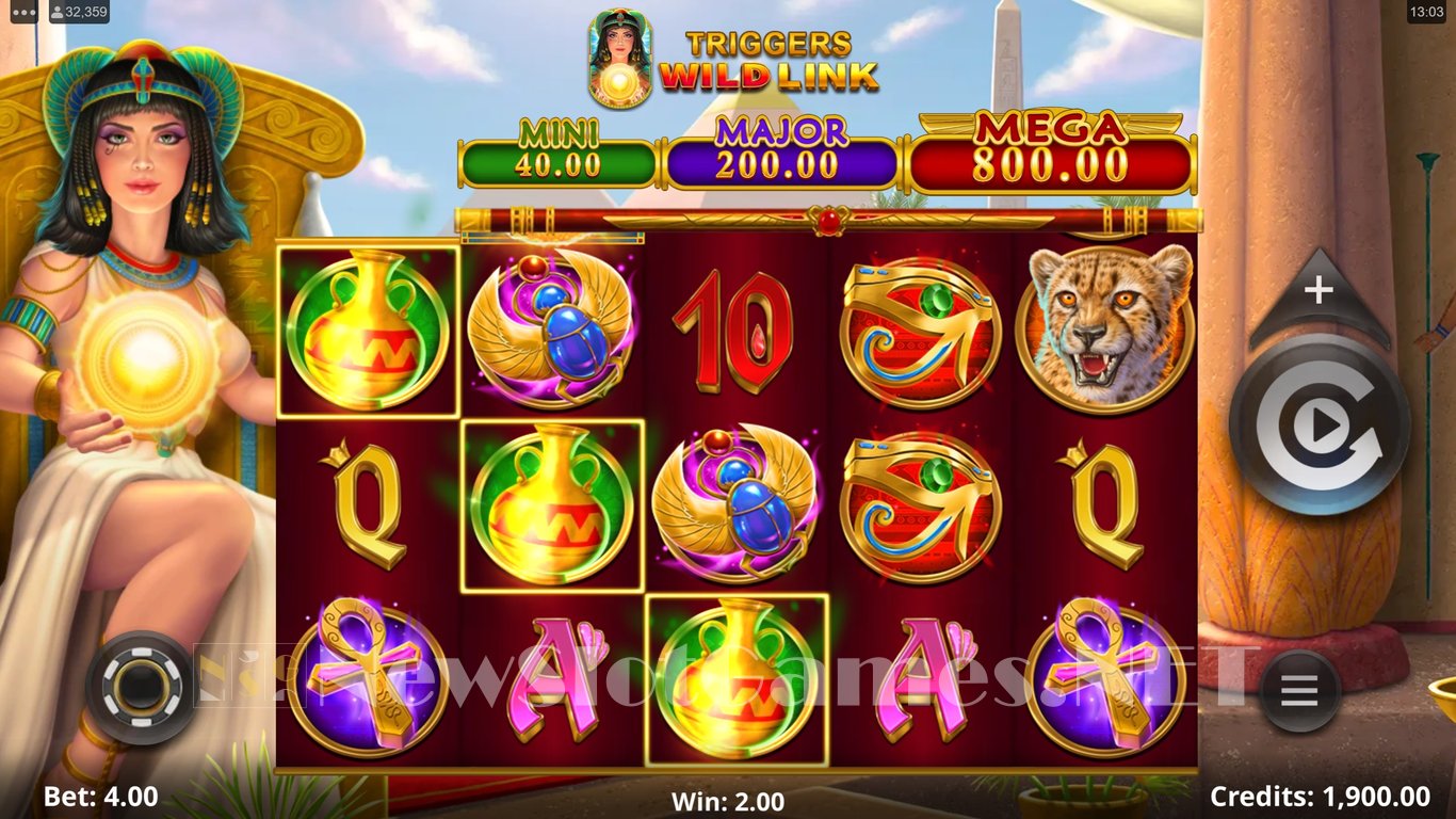 Wild Link Cleopatra Slot Slot Image in Demo - pic. 11