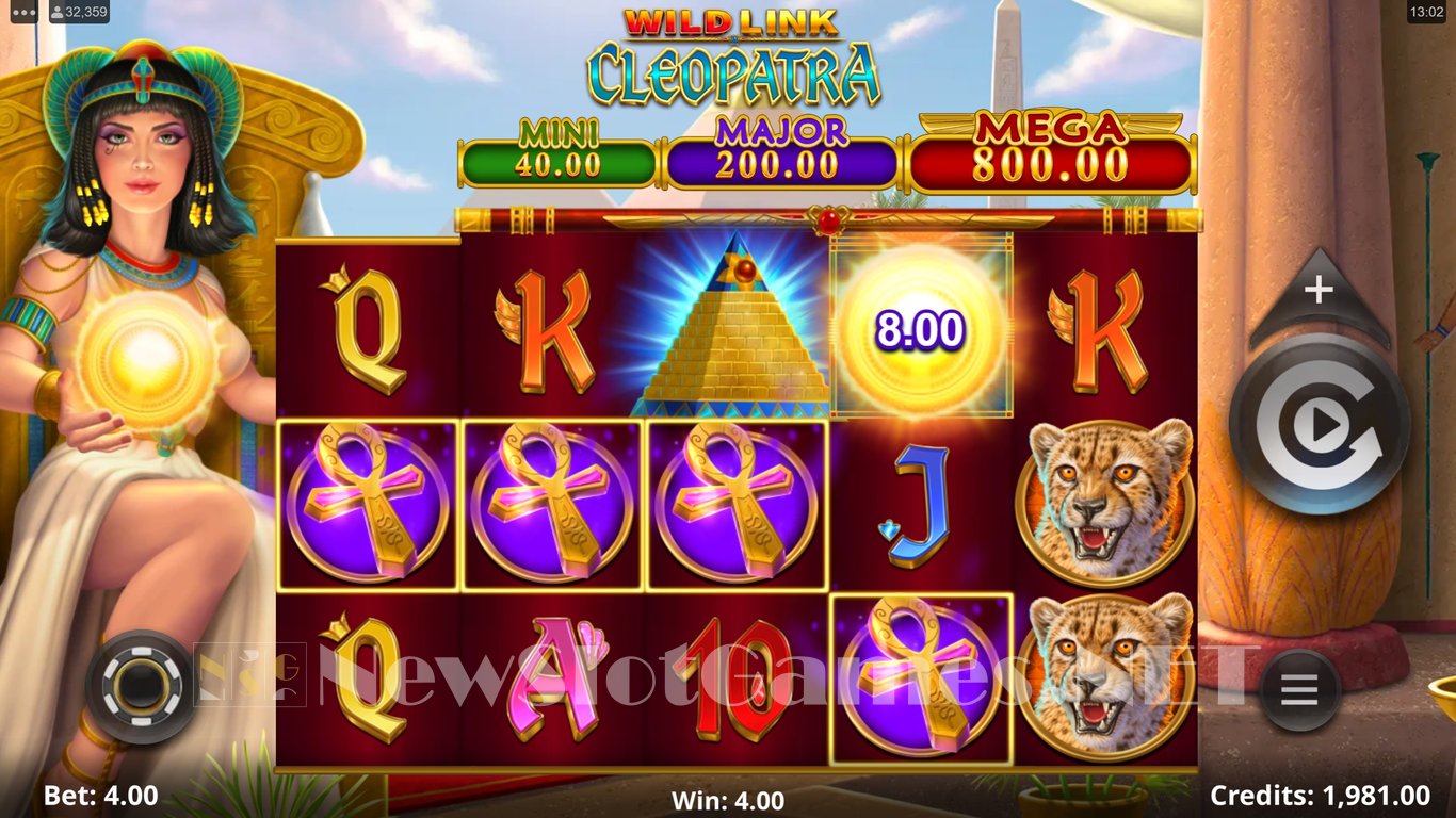Wild Link Cleopatra Slot Slot Image in Demo - pic. 8