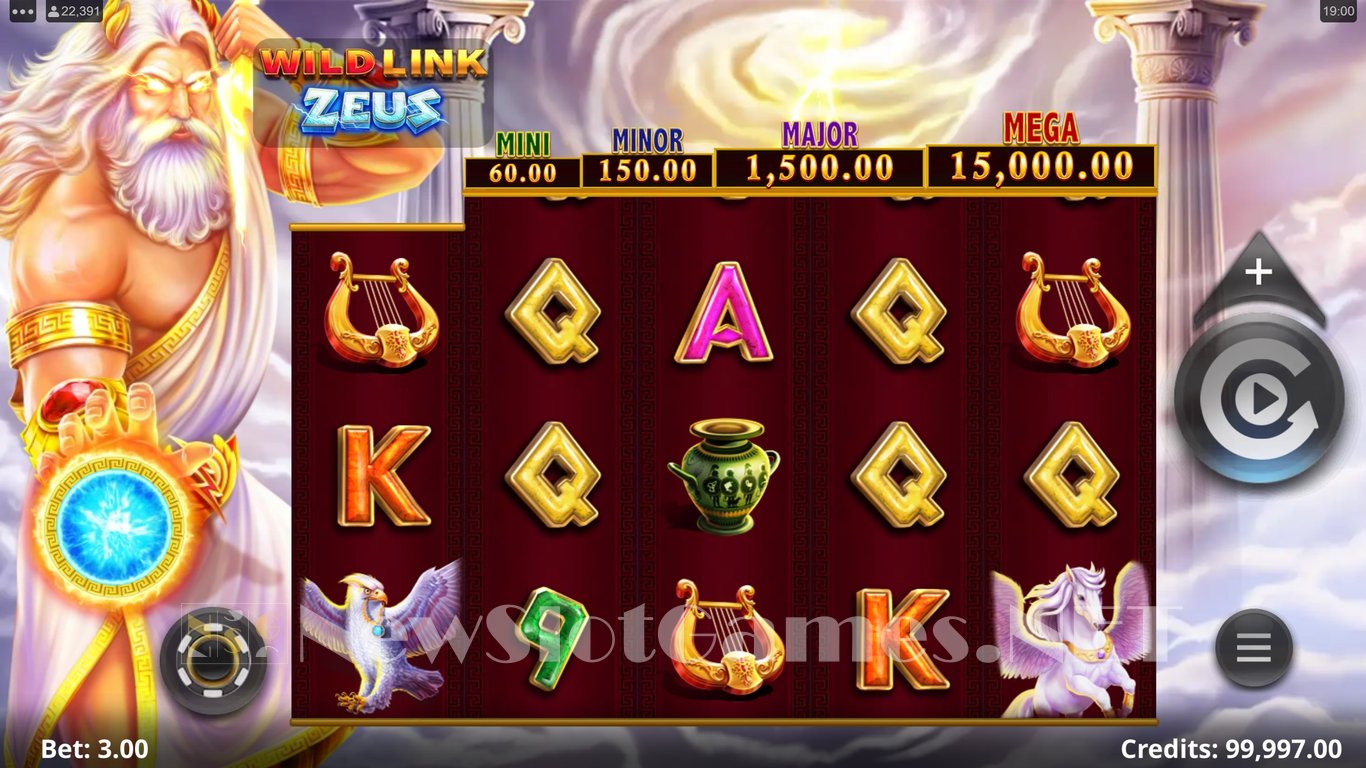 Wild Link Zeus Slot Slot Image in Demo - pic. 2