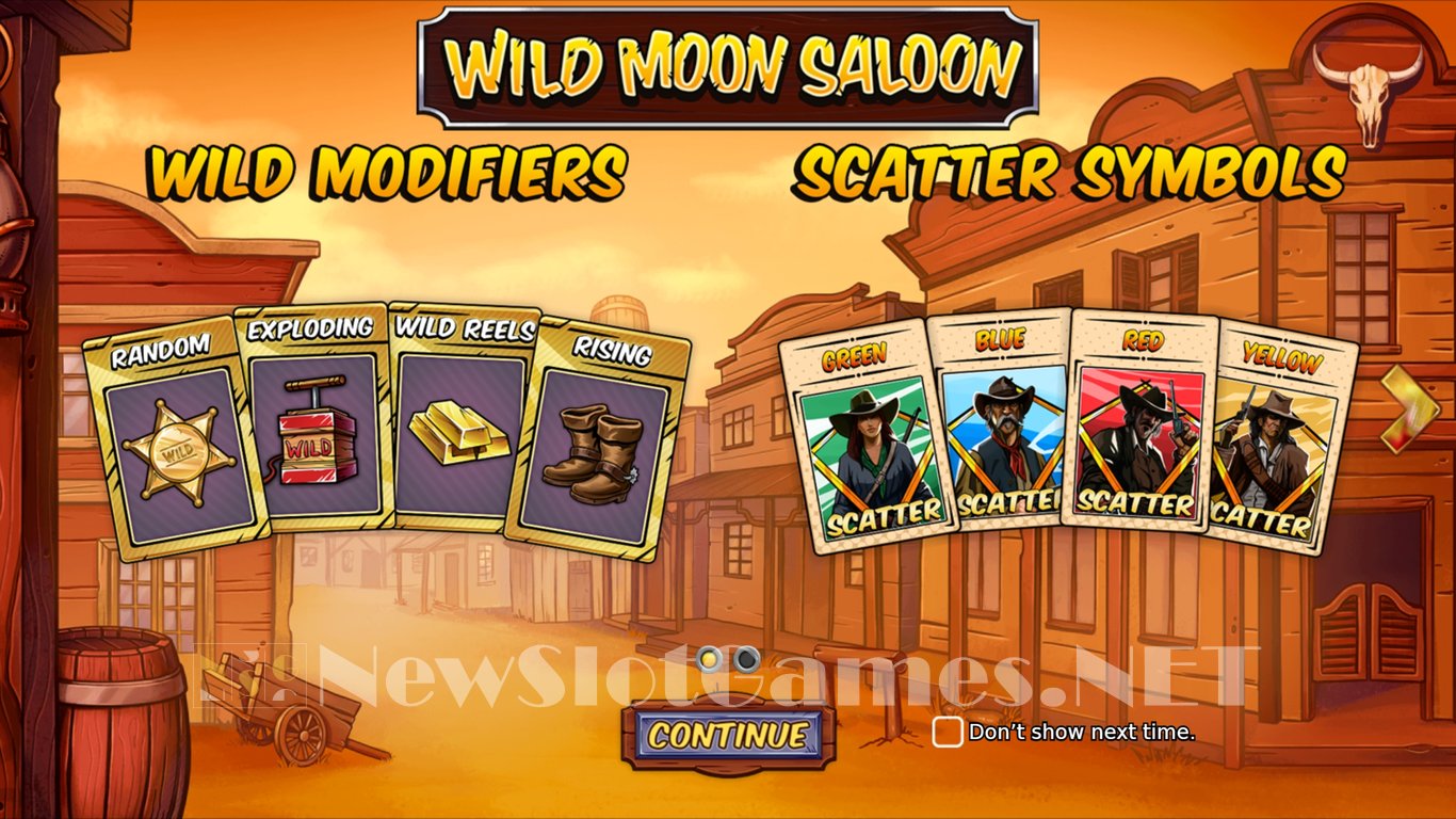 Wild Moon Saloon Slot Demo Image