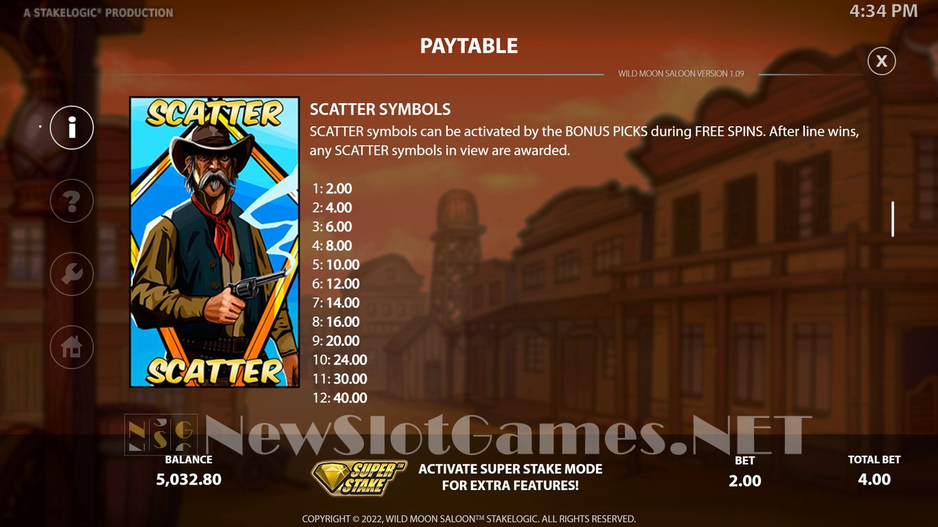 Wild Moon Saloon Slot Slot Image in Demo - pic. 8