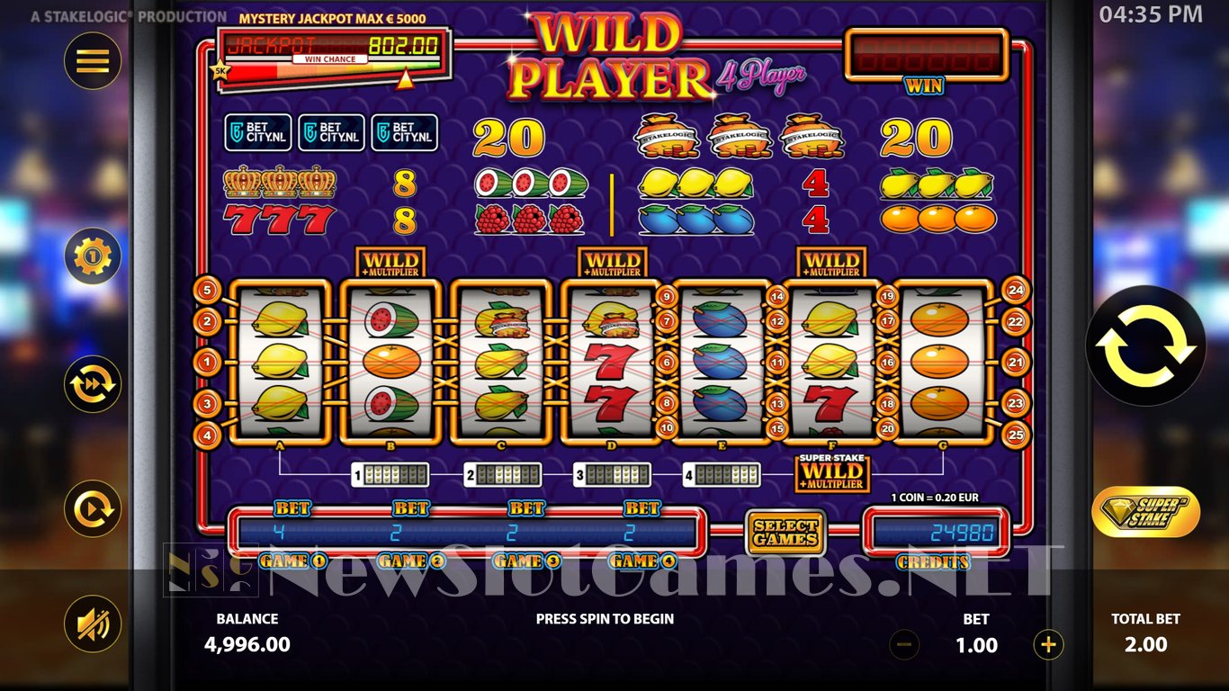 Wild Player 4 Player Slot Slot Image in Demo - pic. 2