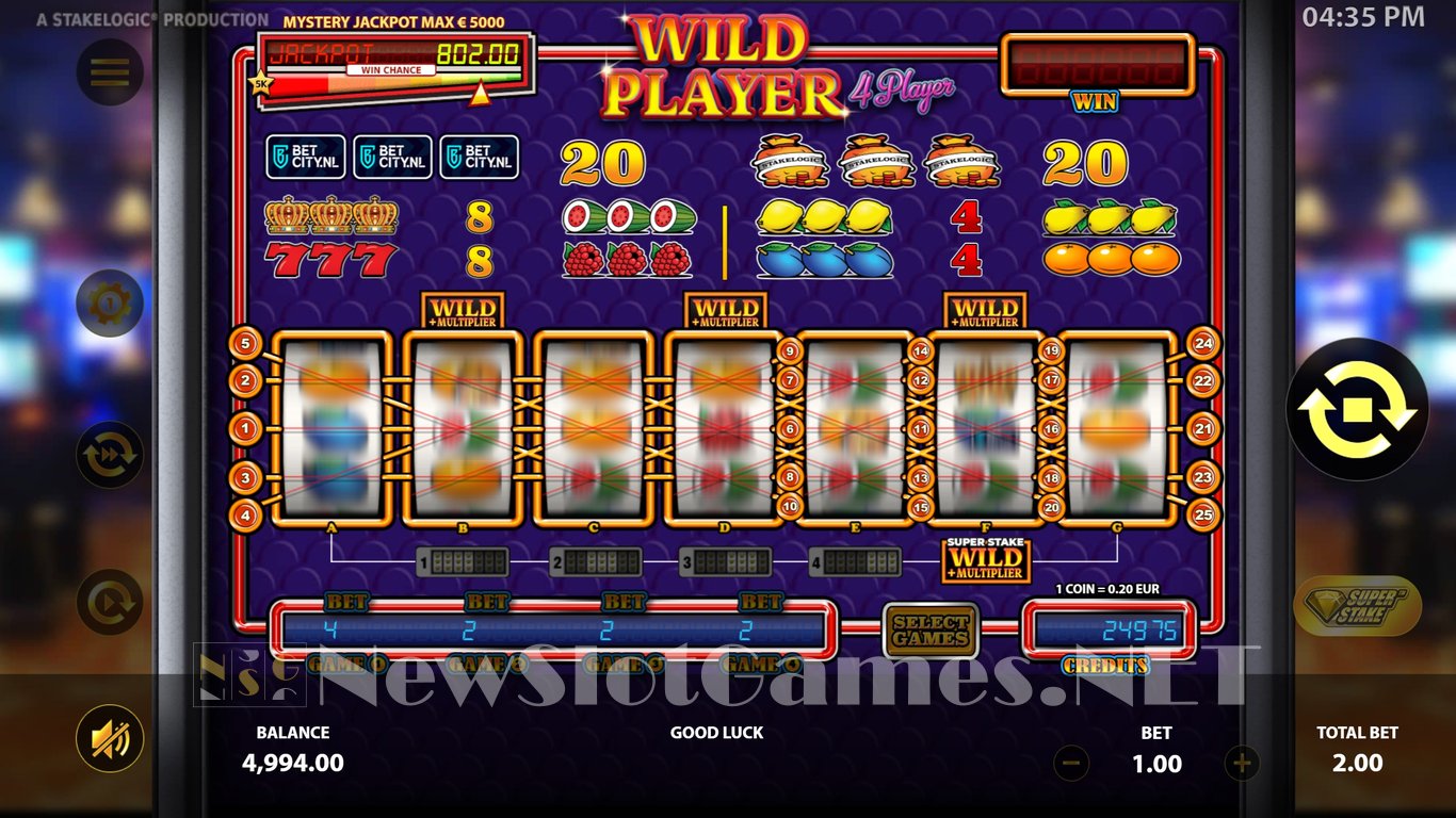 Wild Player 4 Player Slot Slot Image in Demo - pic. 3