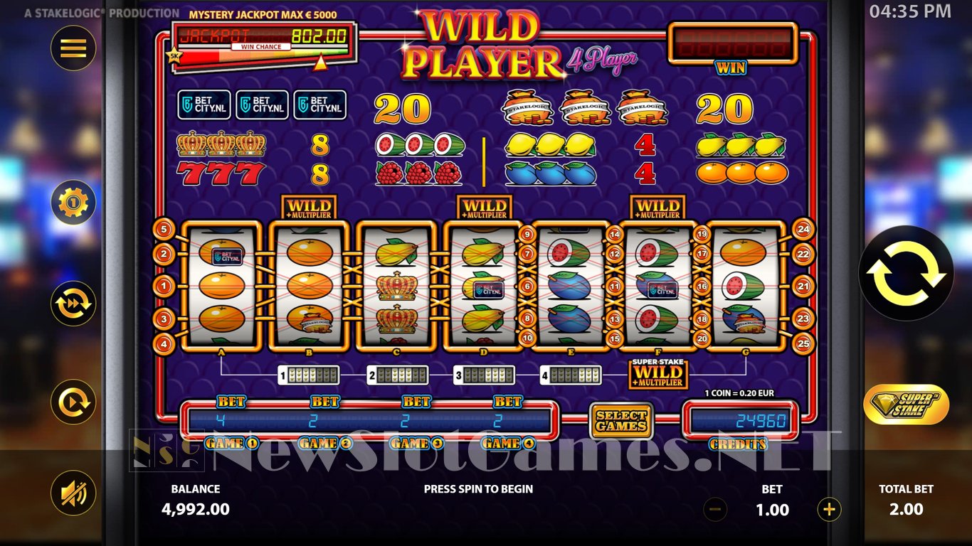 Wild Player 4 Player Slot Slot Image in Demo - pic. 5