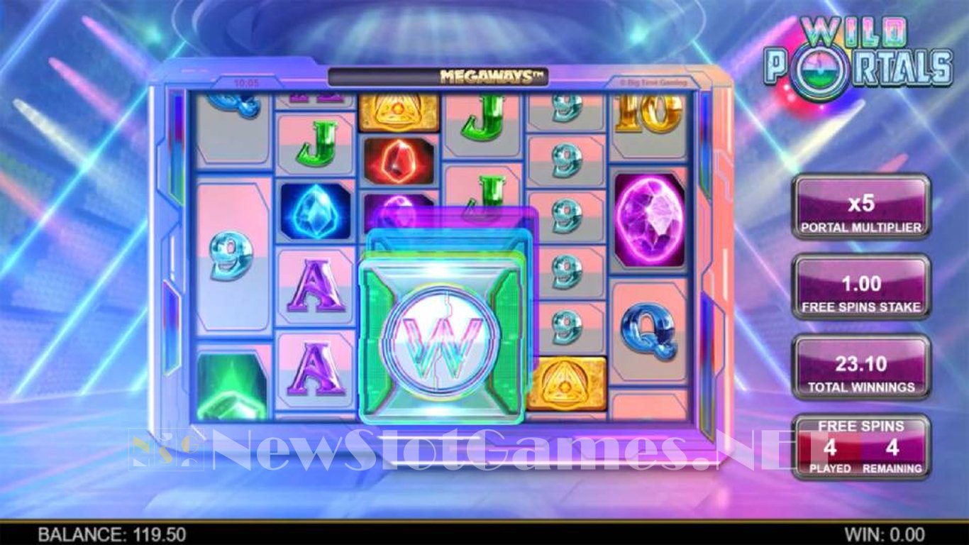 Wild Portals Megaways Slot Demo Image