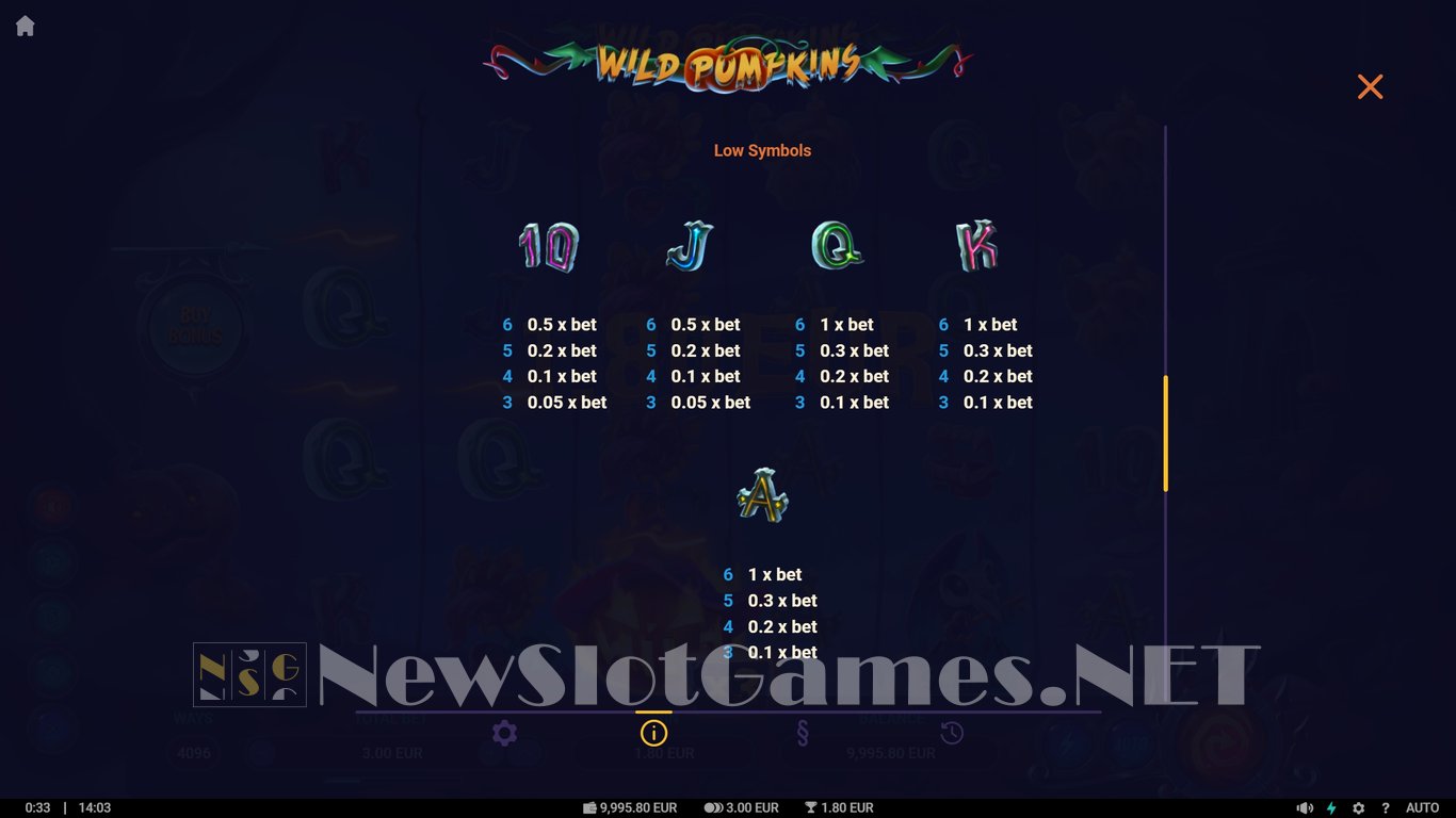 Wild Pumpkins Slot Slot Image in Demo - pic. 5