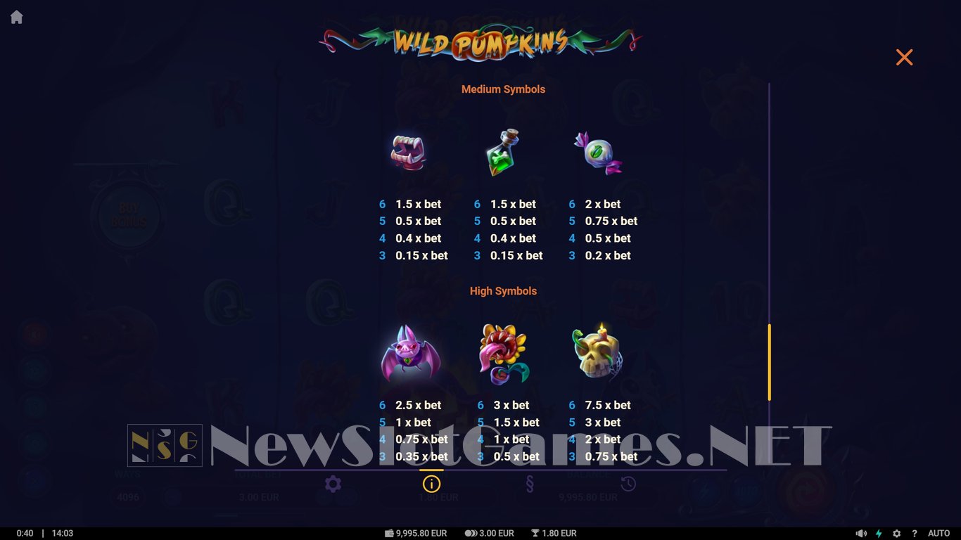 Wild Pumpkins Slot Slot Image in Demo - pic. 6