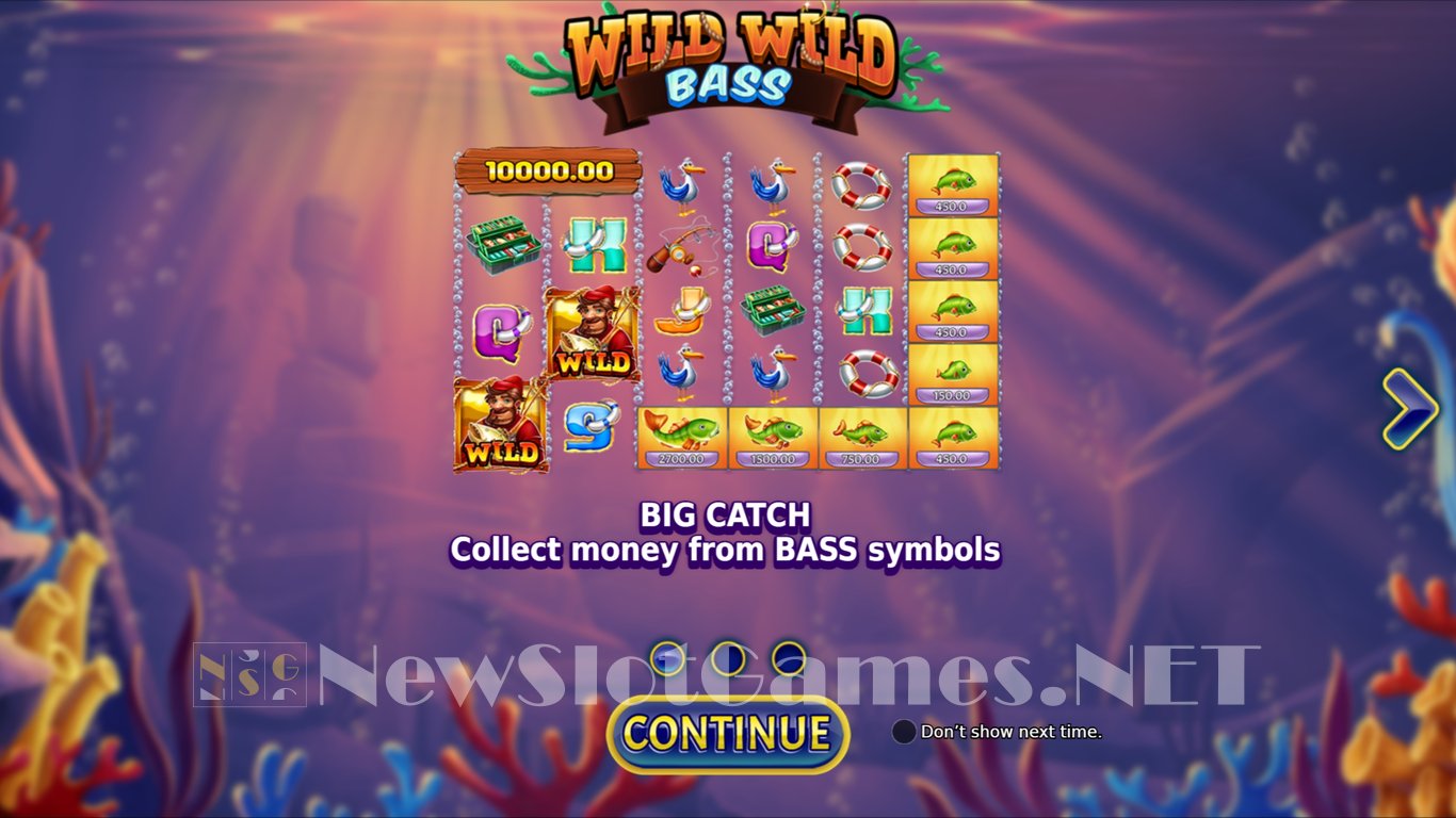 Wild Wild Bass Slot Demo Image