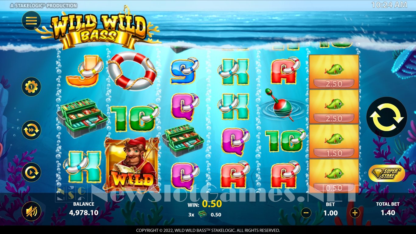 Wild Wild Bass Slot Slot Image in Demo - pic. 11