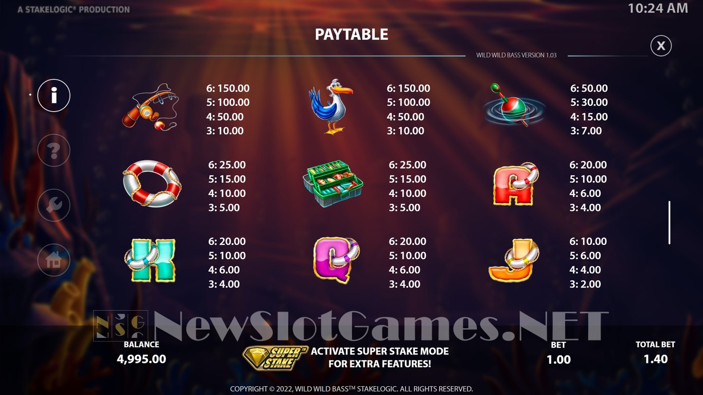Wild Wild Bass Slot Slot Image in Demo - pic. 7