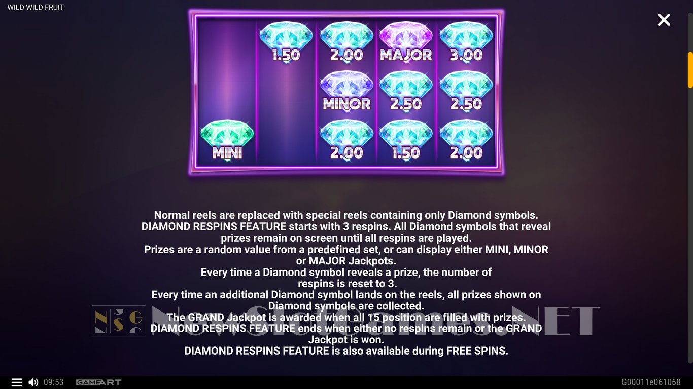 Wild Wild Fruit Slot Slot Image in Demo - pic. 6