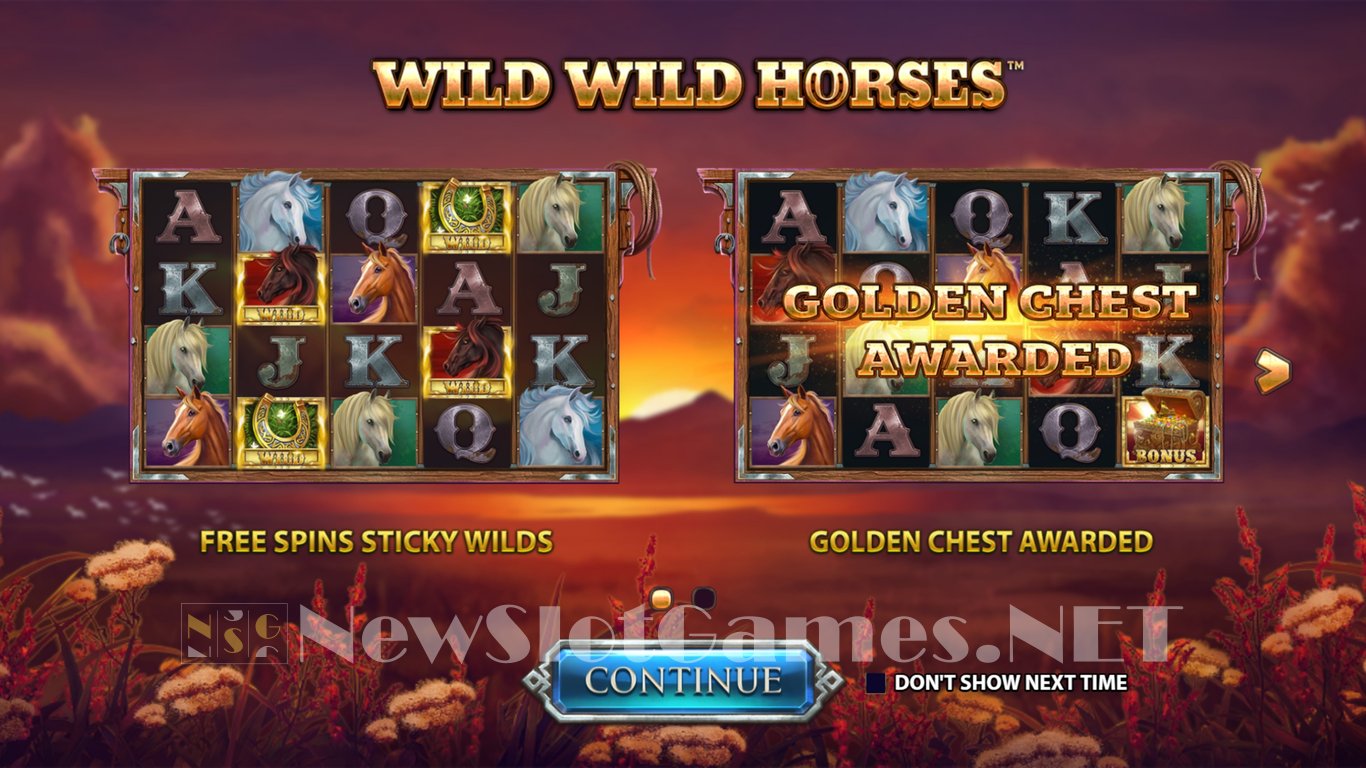 Wild Wild Horses Slot Demo Image